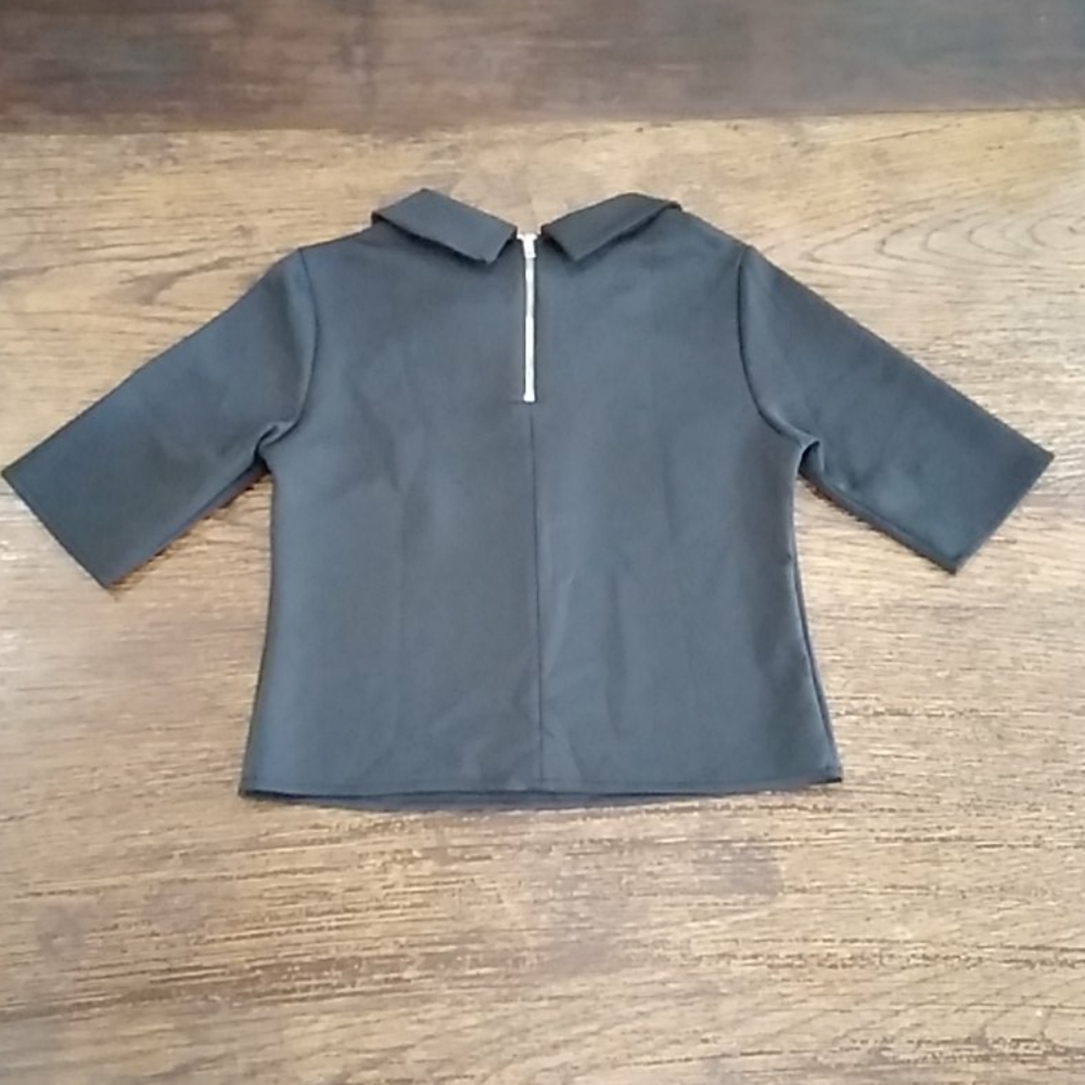 Zara Women's Black Top Size Medium - Picture 3 of 3